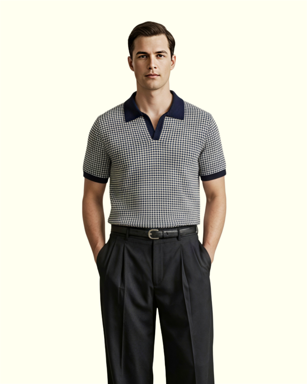 The Monaco Resort Check Polo