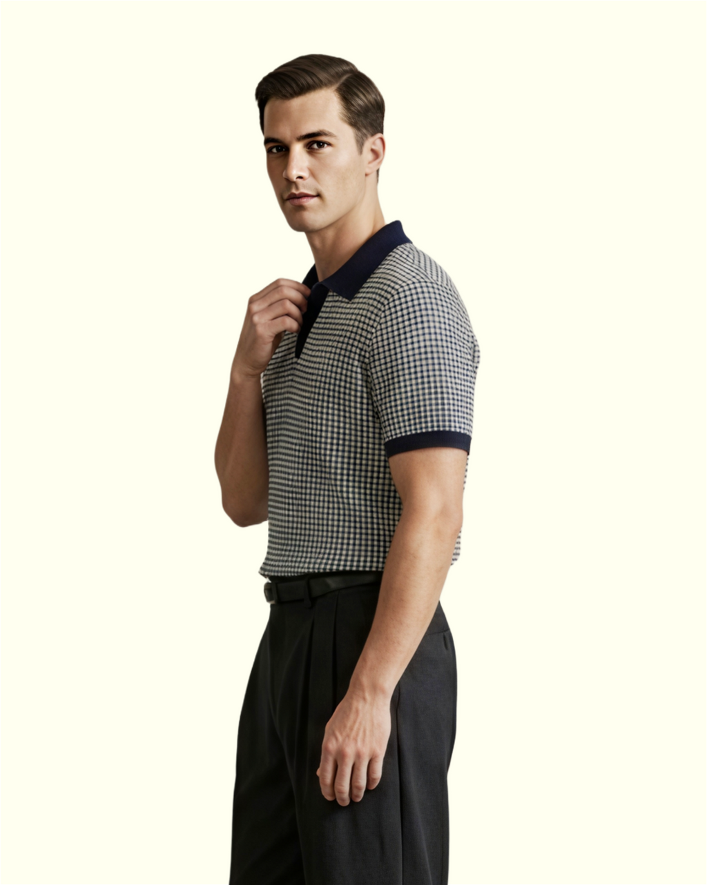 The Monaco Resort Check Polo