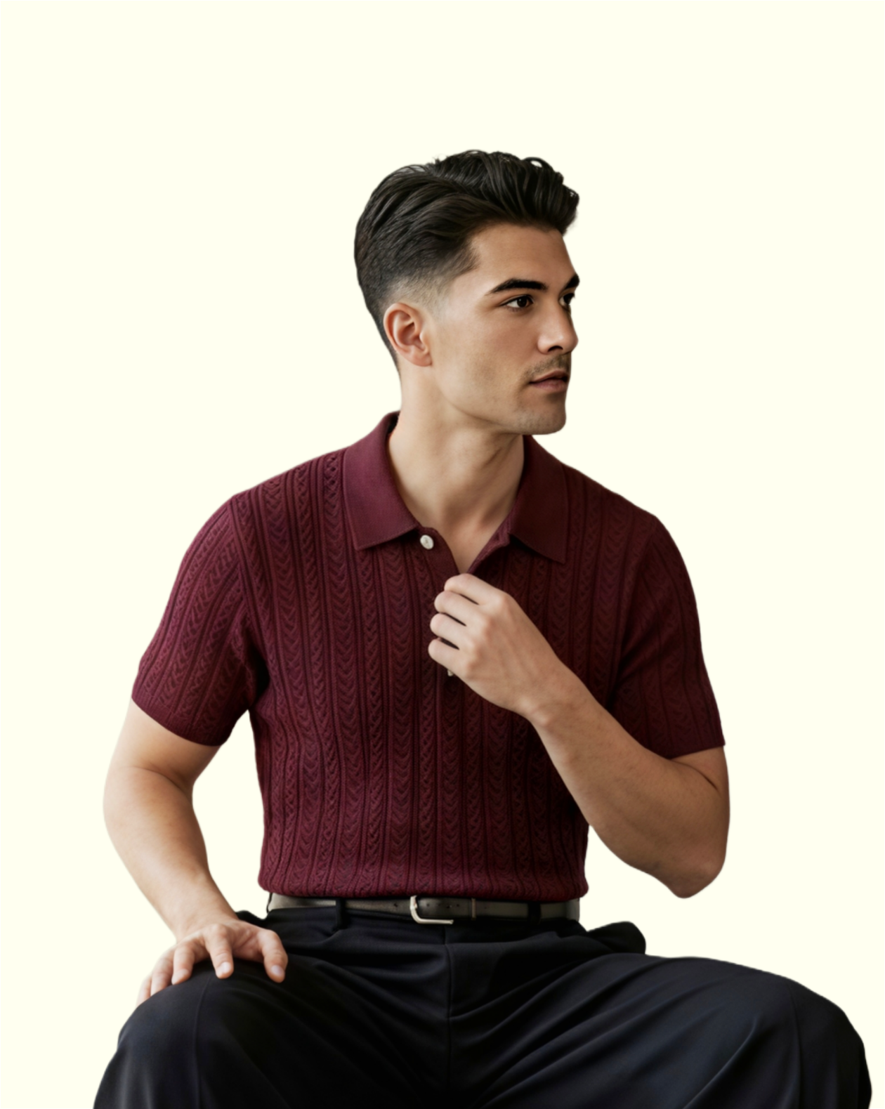 The Cambridge Crimson Polo