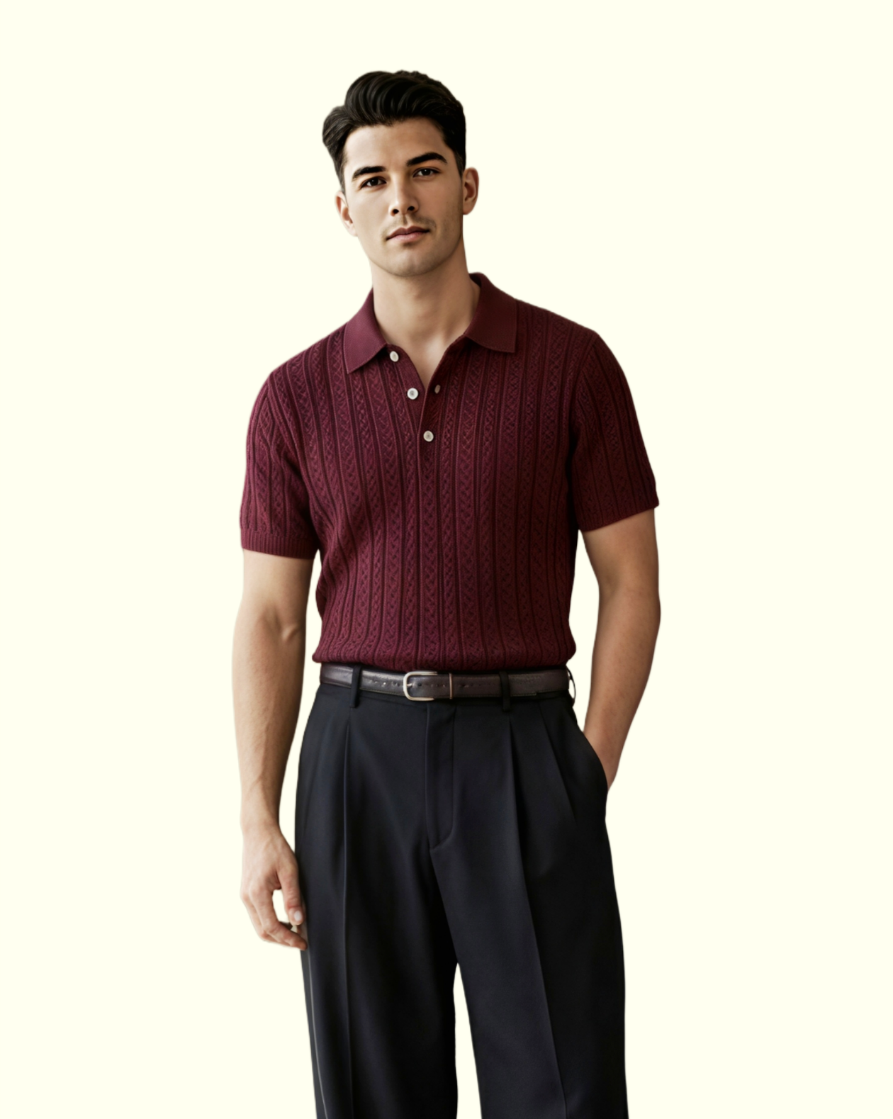 The Cambridge Crimson Polo
