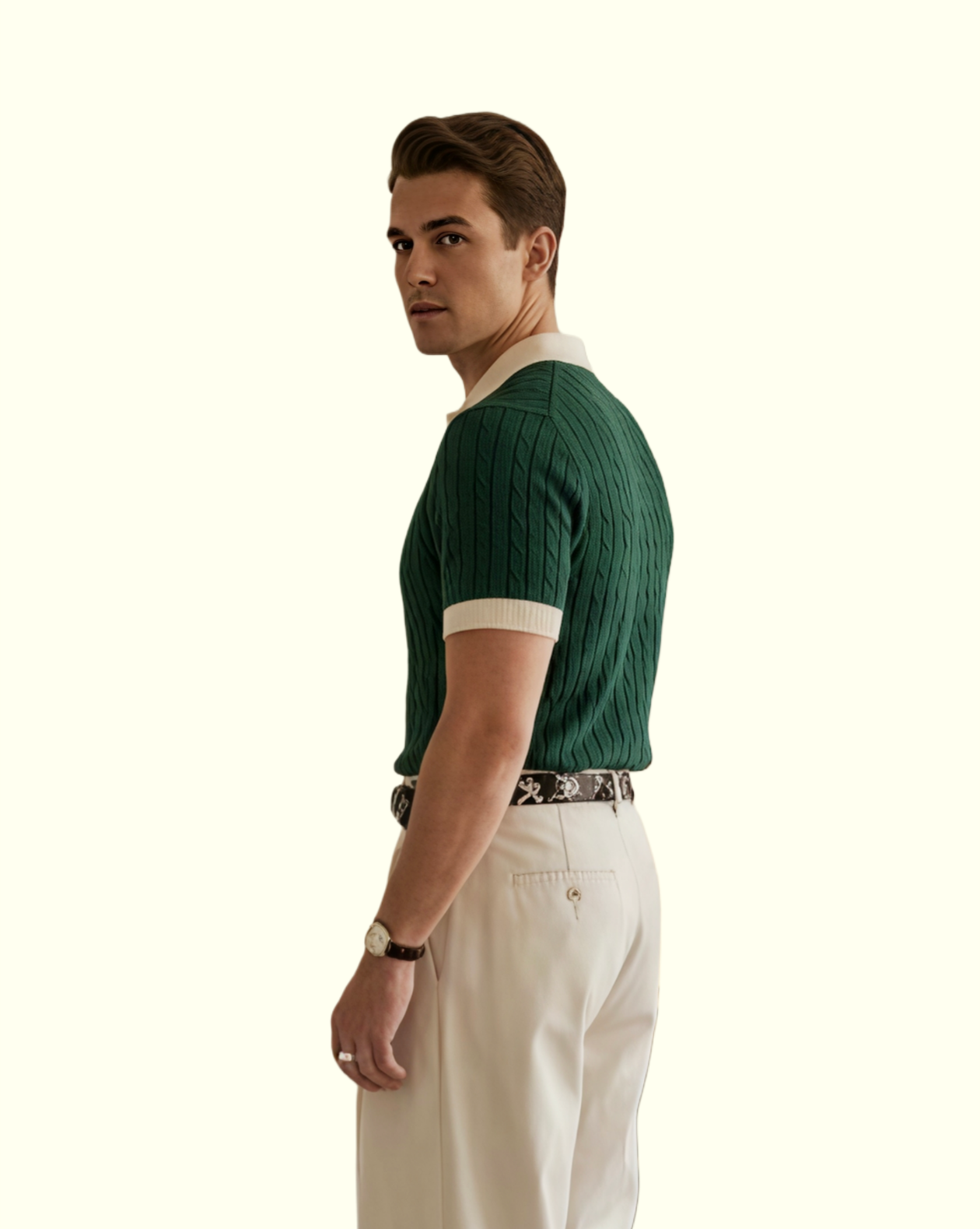 The St.Andrew's Forest Knitted Polo
