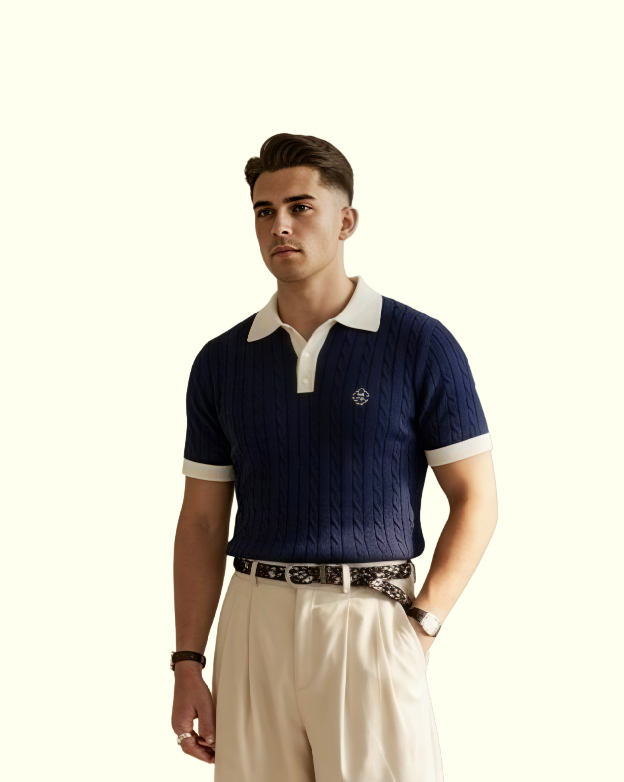 The Riviera Knitted Polo