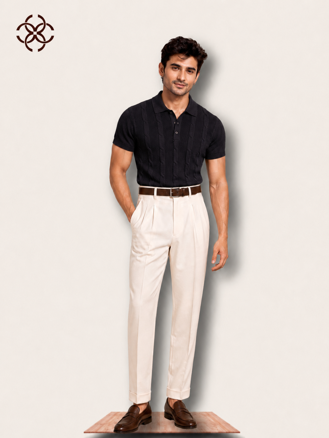 The Amalfi Noir polo
