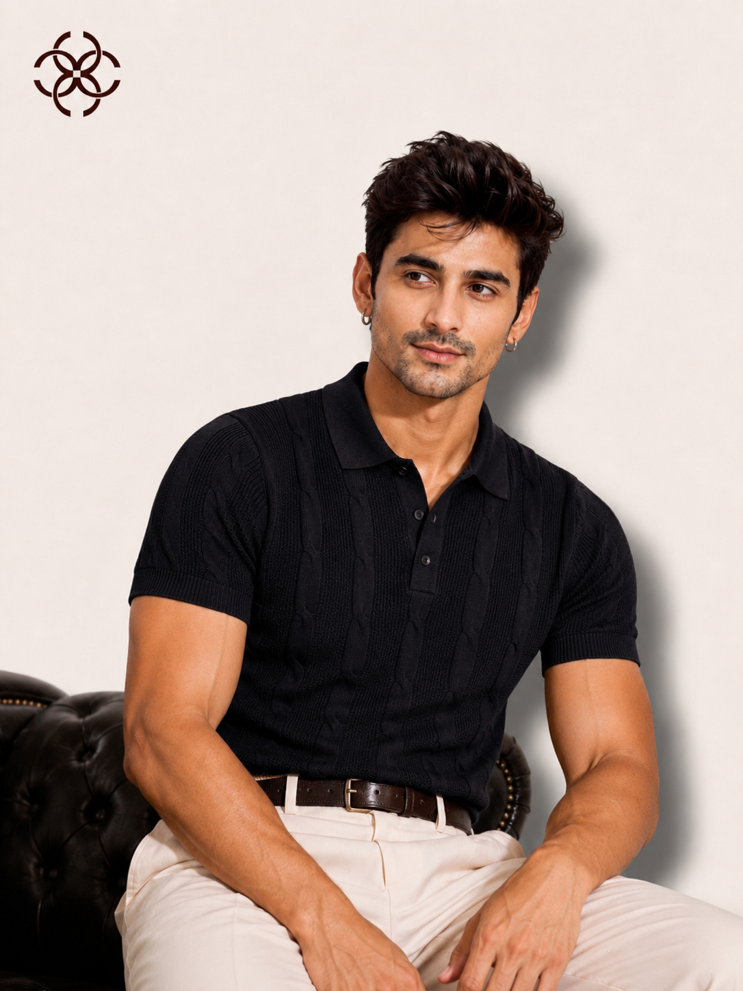 The Amalfi Noir polo