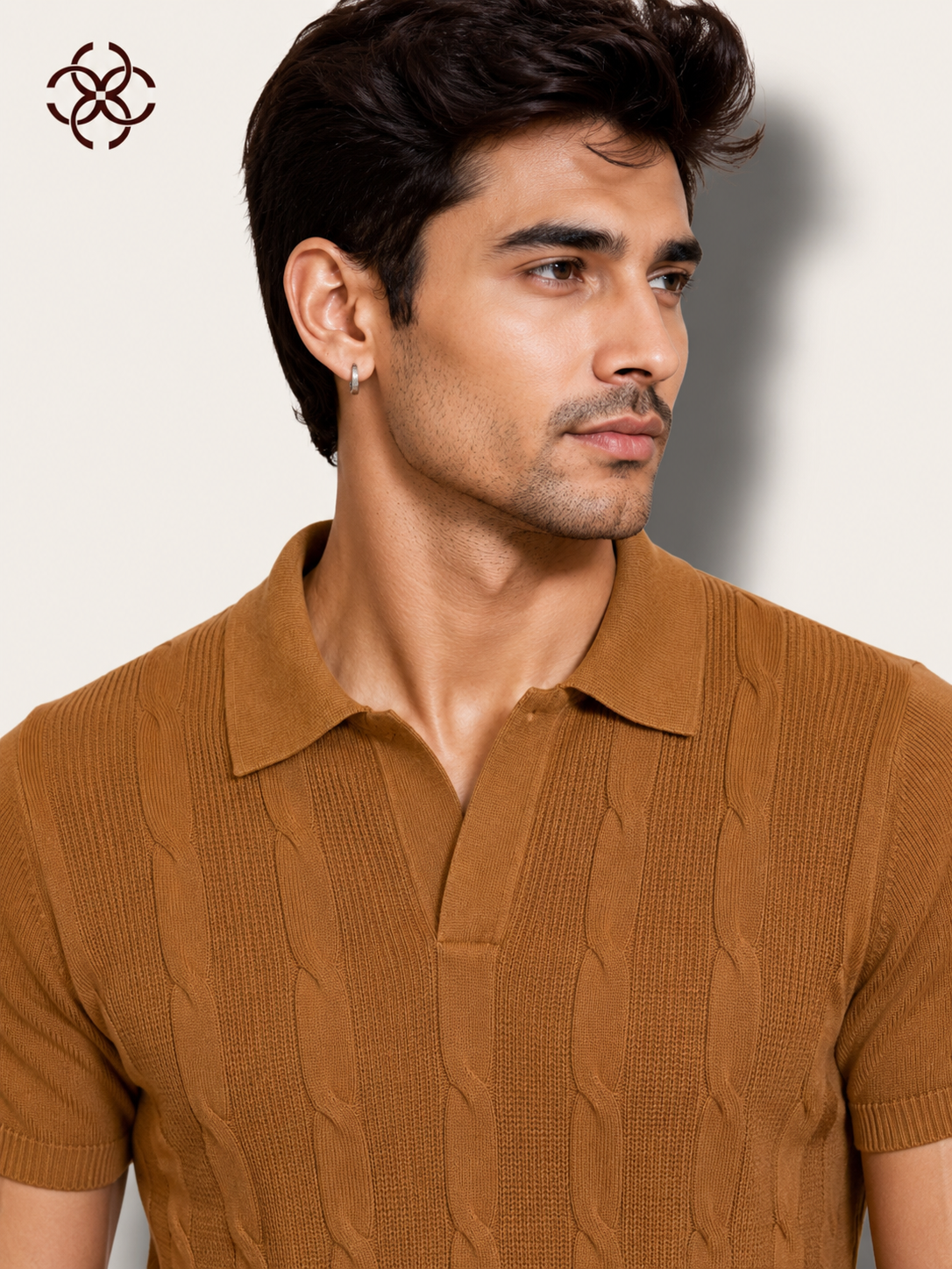 The Amalfi Umber polo