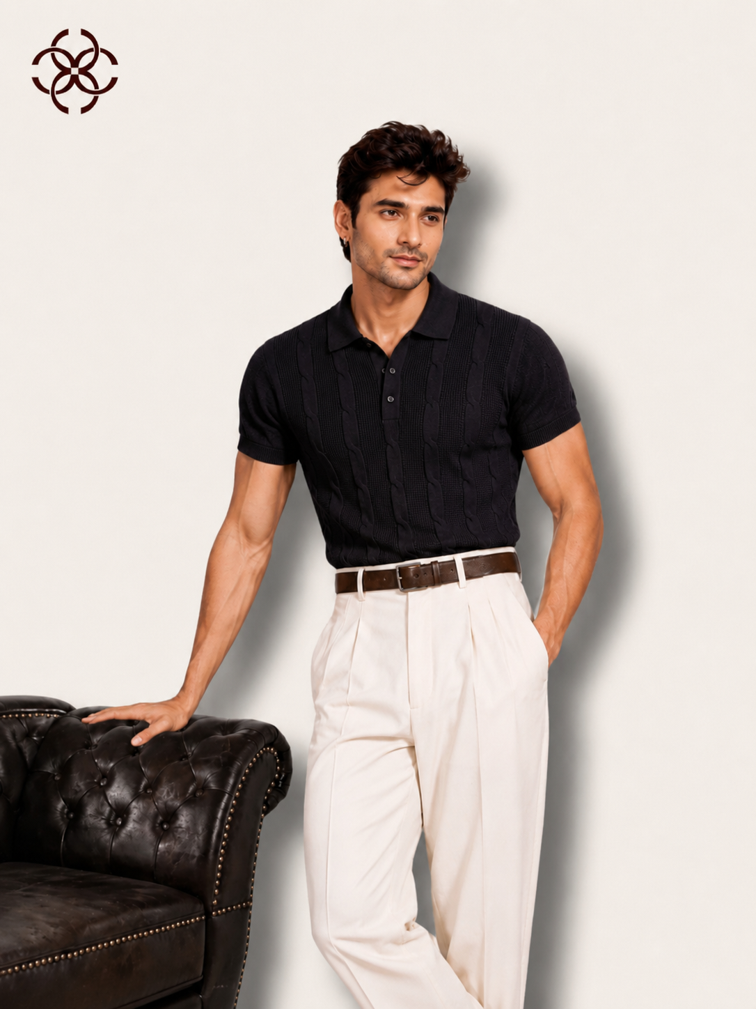 The Amalfi Noir polo