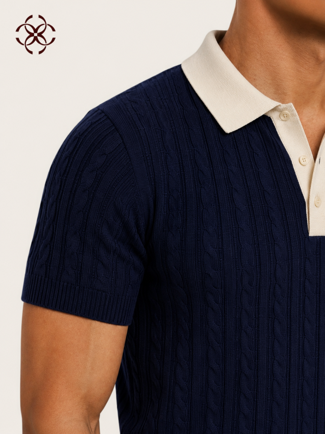 The Master Noir polo